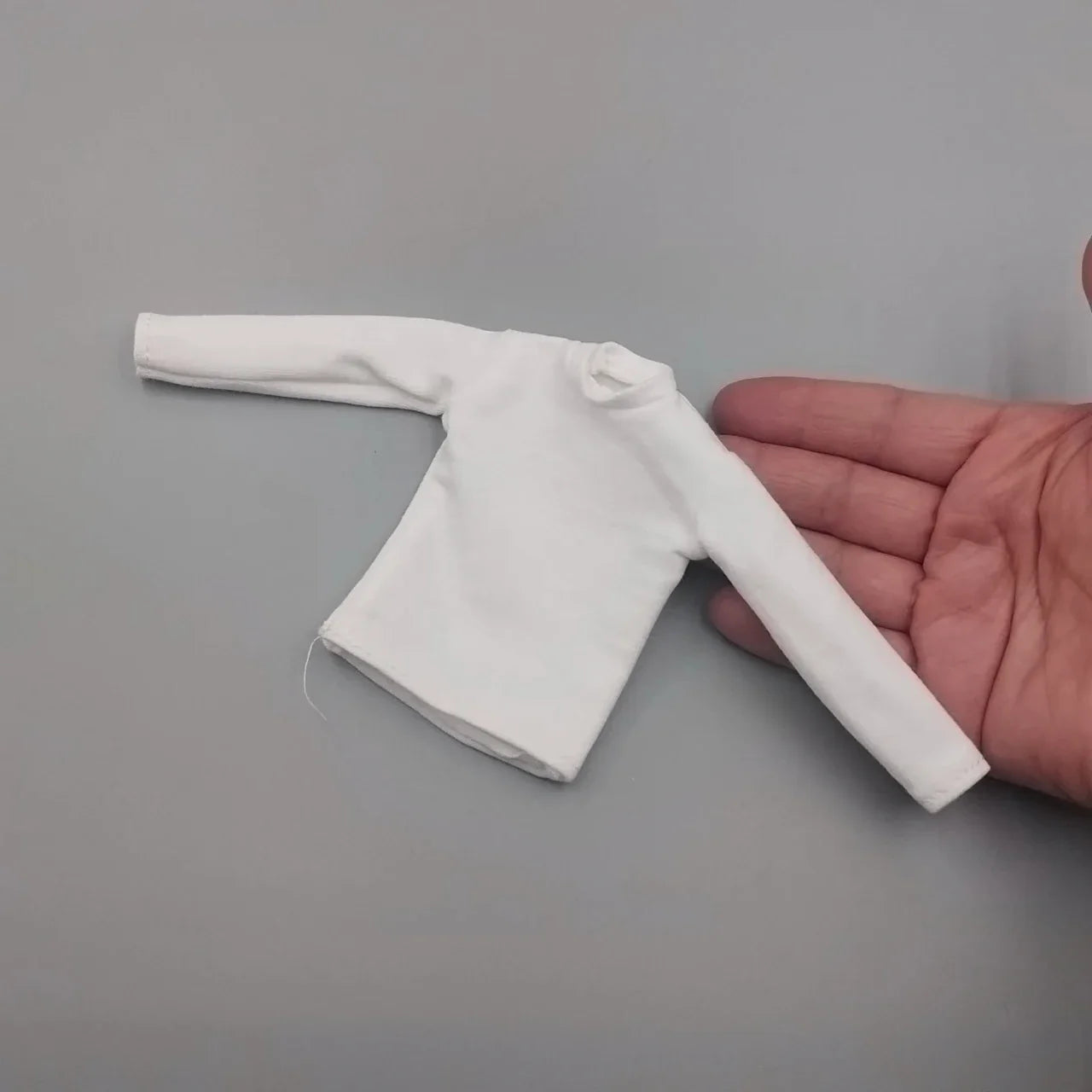 1/6 Scale Black T-Shirt for 12" (30cm) Action Figures — Male & Female DIY Model Accessories