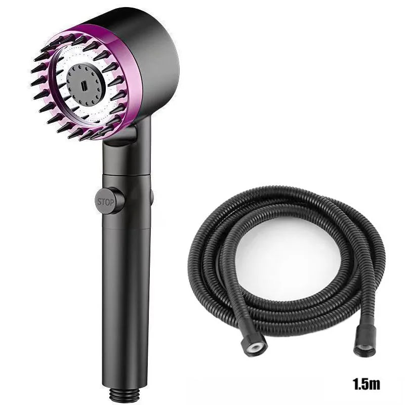 Shower Filter with 4 Modes – Head Massage Showerhead Replacement for Shower Knobs & Bathroom Fixtures