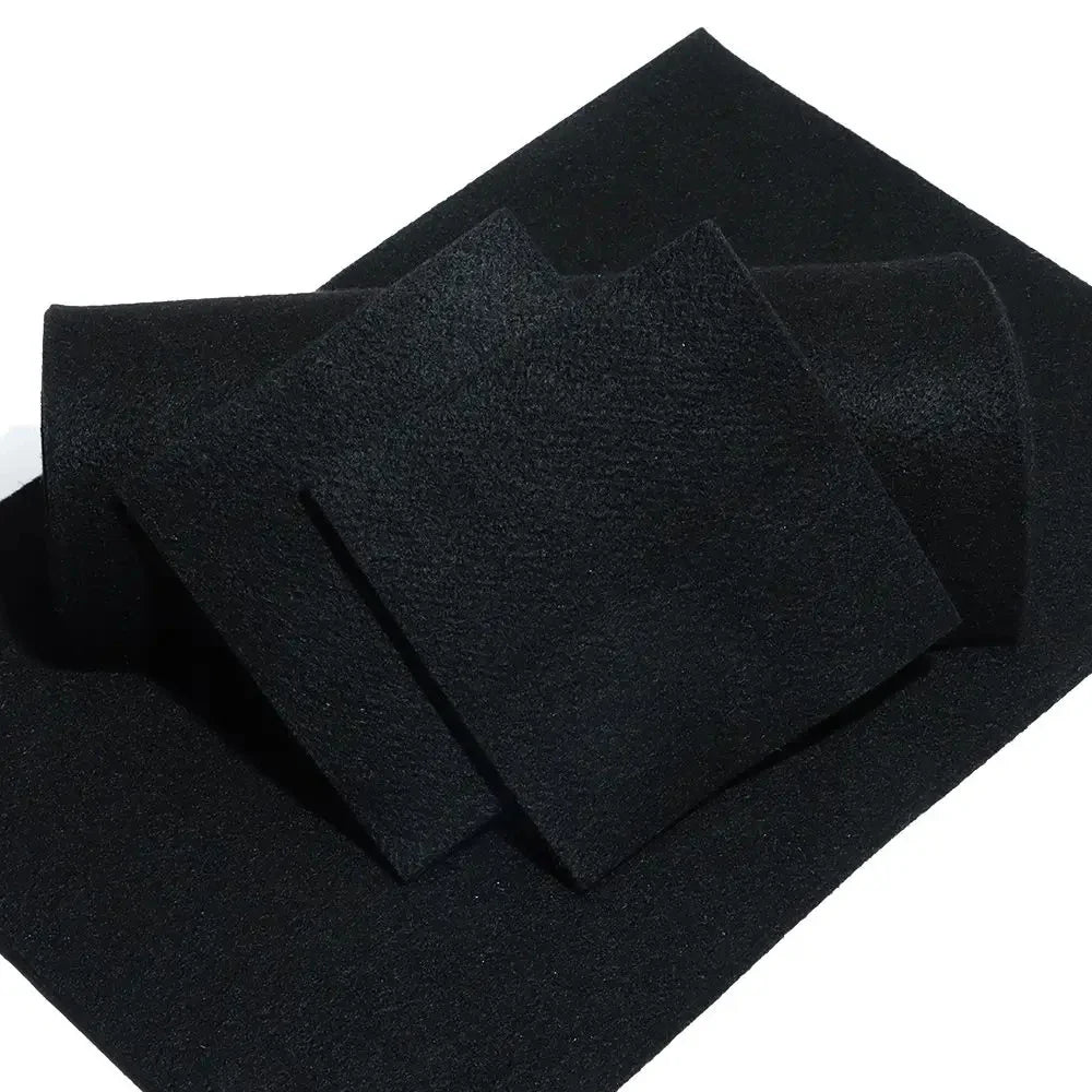 Graphite Felt Welding Protective Blanket – Black Torch Shield, Carbon Fiber High Temp Protective Sheet (300x200mm) Durable