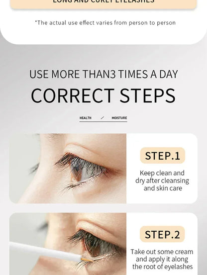 Fast Growth Eyelash Serum – Lengthening, Thickening & Curling Lash Treatment for Natural Lash Lift