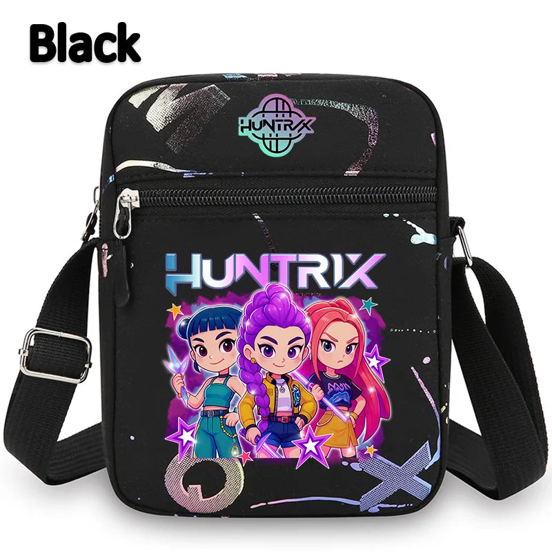 K-Pop Demon Hunters Crossbody Phone Bag – HUNTRX Rumi Huntrix Coin Wallet Shoulder Purse