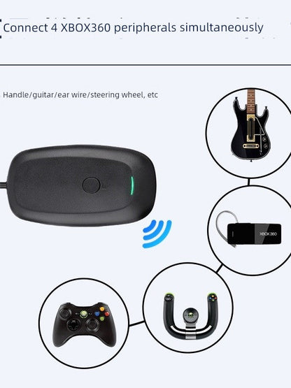 New Xbox 360 Wireless Controller Receiver – PC Wireless Adapter Compatible with All Windows Systems