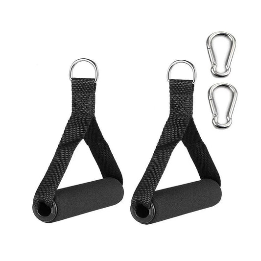 Resistance Bands Handle Bar Attachment — Fitness Pulley Strap for Home Gym Workout Accessories