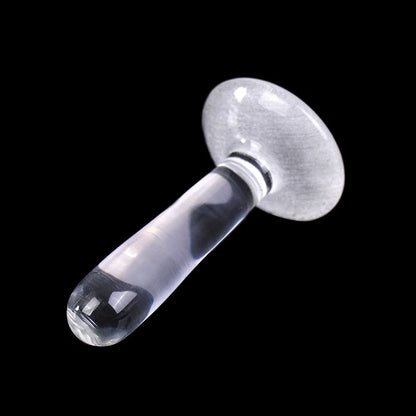 Transparent Glass Pigment Muller - Mineral Paint Grinding Tool for Chinese Painting & Tempera
