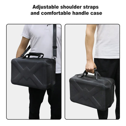 Shockproof Carrying Case for PS5 Slim – Portable Storage Bag Compatible with Digital & Optical Drive Editions and Accessories