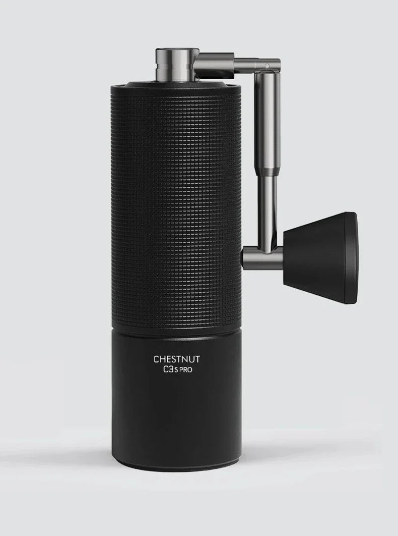 TIMEMORE Chestnut C3S PRO Manual Coffee Grinder — 25g Hand Grinder with Adjustable Steel Burr & Cleaning Brush