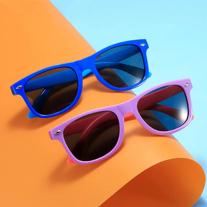 Children’s Colorful Sunglasses – UV Resistant Summer Shades for Boys & Girls