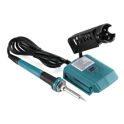 Makita 20V Battery Electric Soldering Iron – 60W Wireless Welding Tool, 300-500℃ Adjustable Temperature, Fast Heating