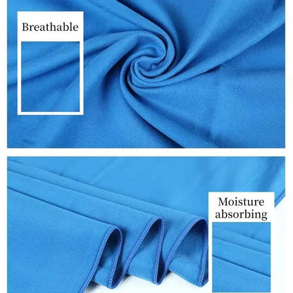 Quick-Drying Sports Towel: 40x80CM Blue, Grey, Green, or Orange - Ideal for Swimming, Gym, Fitness, Camping, Running and Beach Use