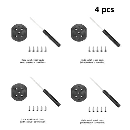 Ultralight Bicycle Computer Mount Base - Repair Kit for Garmin, Xoss, iGPS & Bryton Cycling Speedometers
