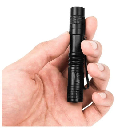 Mini Portable LED Pen Light – Ultra Bright Pocket Handheld Flashlight High Lumens Torch for Camping, Outdoor & Emergency Use