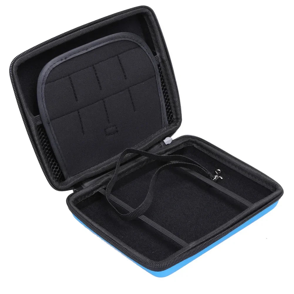 Hard EVA Storage Case for Nintendo 2DS — Protective Zip Holder for Game Cards, High-Quality Game Card Storage Box