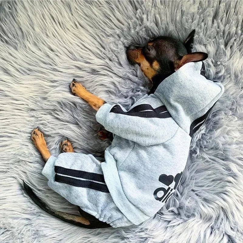 Stylish Pet Jumpsuit for French Bulldogs, Chihuahuas, and Pugs - Comfortable Dog Clothing for Small to Medium Breeds