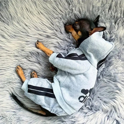 Stylish Pet Jumpsuit for French Bulldogs, Chihuahuas, and Pugs - Comfortable Dog Clothing for Small to Medium Breeds