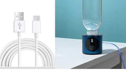 BlueVida 8th Gen Nano Hydrogen Water Generator Bottle - DuPont SPE/PEM Hydrogenator with H2 Inhaler & Touch Button