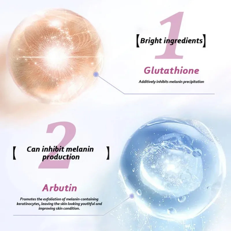 Alpha Arbutin Serum with AHA 30% & BHA 2% – Brightening & Moisturizing Face Care for Dull, Dark Skin