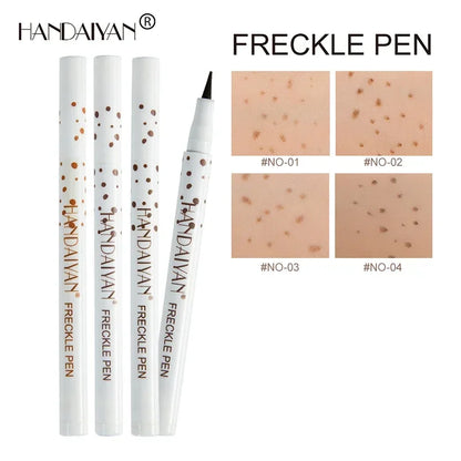 Face Fake Freckles Pen – Natural Waterproof Lifelike Dot Spot Makeup Tool for Long-Lasting Look
