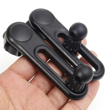 Rotating Adjustable Car Phone Mount - Universal 17mm Ball Head Navigation Holder Extension Adapter