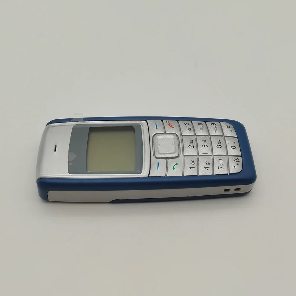 Original Unlocked Nokia 1110 Mobile Phone – Loudspeaker, Multi-Language Keyboard (Russian, Arabic, Hebrew, English), Made in Finland
