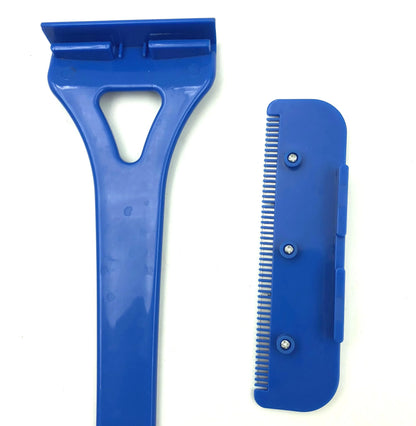 Men’s Back Shaver Razor – Safety Long Handle Foldable Hair Trimmer for Body, Legs & Back Hair Removal