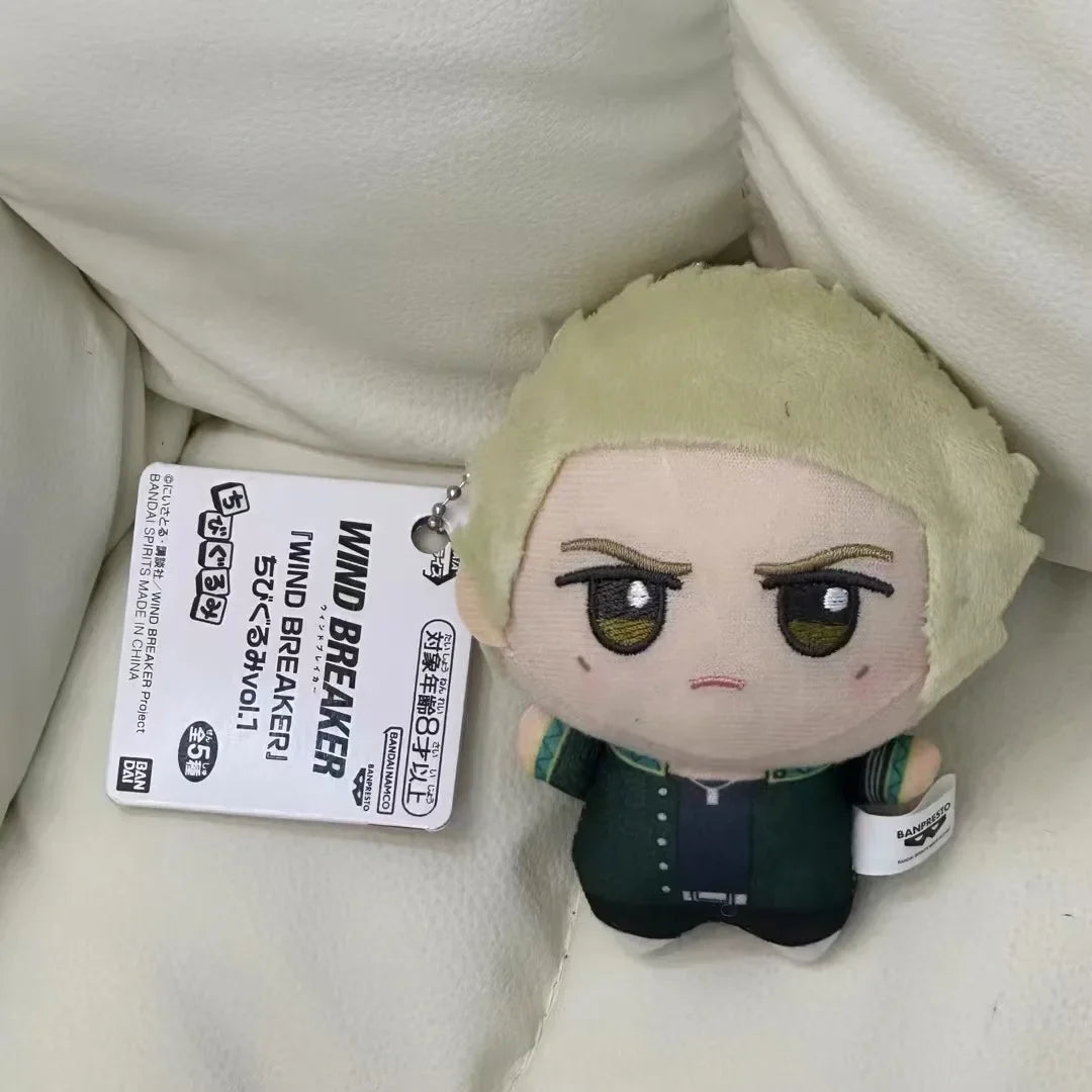 10cm Wind Breaker Anime Plush Keychain – Sakura, Haruka, Hajime, Umemiya & Hayato Suo Mini Doll Bag Pendant Toy