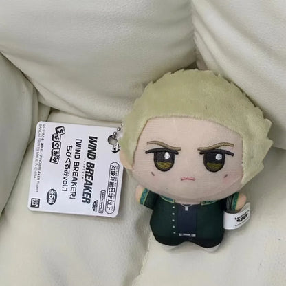 10cm Wind Breaker Anime Plush Keychain – Sakura, Haruka, Hajime, Umemiya & Hayato Suo Mini Doll Bag Pendant Toy