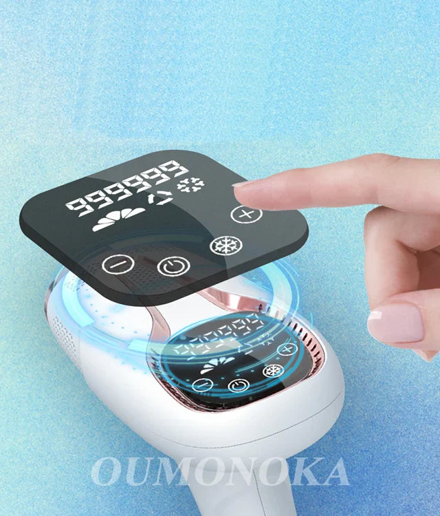 IPL Laser Hair Removal Device – 999,999 Flashes Painless Epilator for Women, Permanent At-Home Bikini & Body Hair Removal