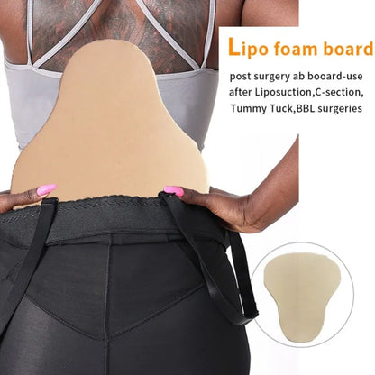 Post-Surgery Foam Ab Boards – Lipo & BBL Compression Garment Support for Belly Contouring