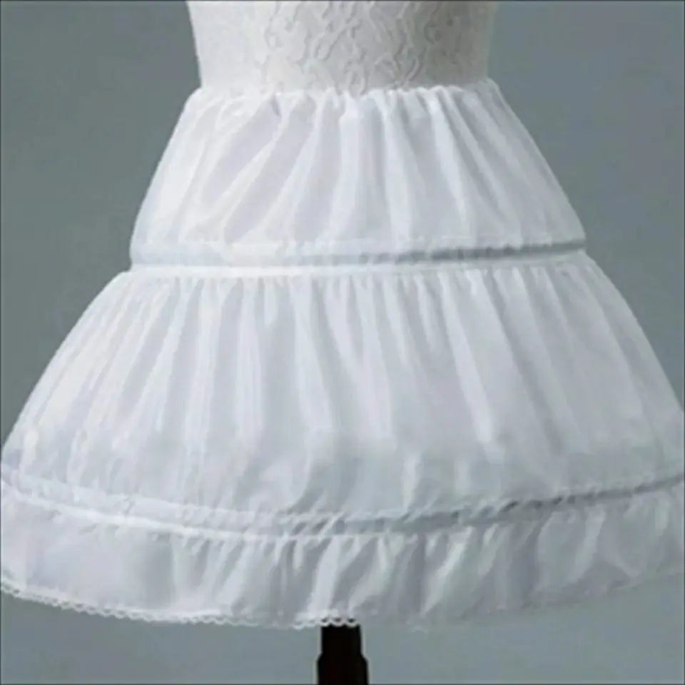 Flower Girls Petticoat Underskirt - Lolita Tutu Skirt for Cosplay, Ballet & Party Dresses