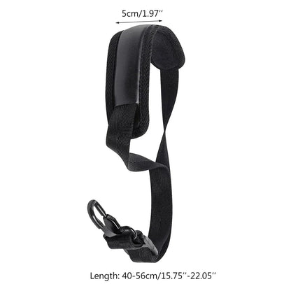 Adjustable Saxophone Neck Strap - Soft, Padded Leather for Alto and Tenor Sax, Breathable Comfort Upgrade