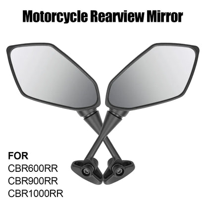 Motorcycle Rear View Mirrors – Reflector Side Mirrors for HONDA CBR600, CBR600RR, CBR900, CBR1000RR