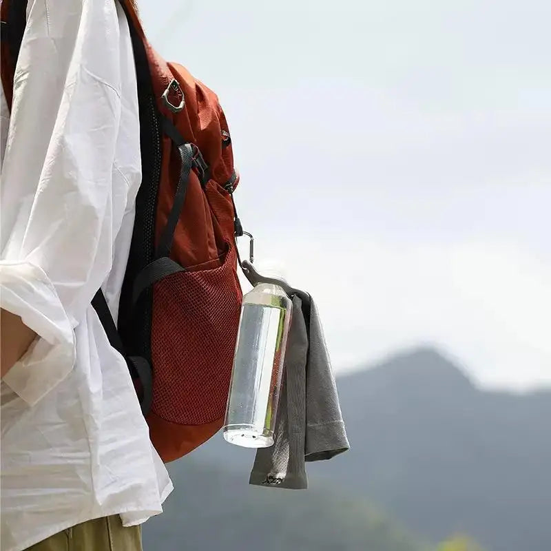 Sports Kettle Buckle Carabiner – Outdoor Water Bottle & Towel Holder, Backpack Clip Hanger for Camping & Hiking
