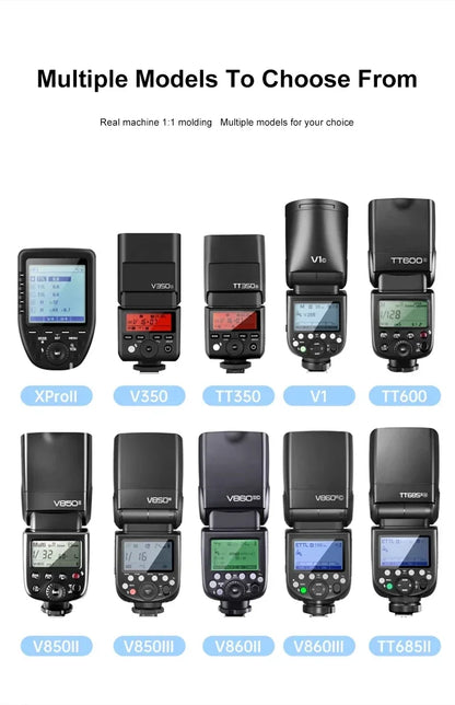 Godox Tempered Glass Film – Protective Screen for X3, XPro, V1, V850III, V860III & TT685II Flash