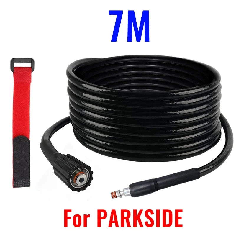 High Pressure Hose for Parkside Pressure Washer - Replacement Water Hose for Car Wash & Cleaning