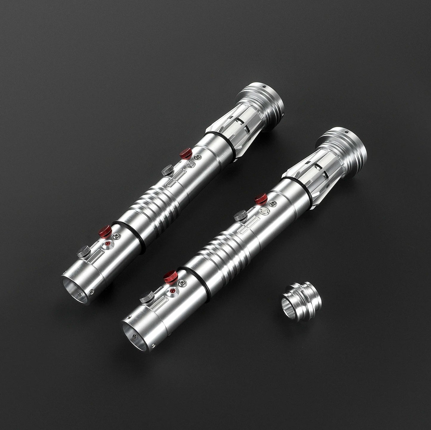 Darth Maul Double-Edged Neopixel Lightsaber – Xenopixel Jedi Laser Sword for Heavy Dueling & Cosplay