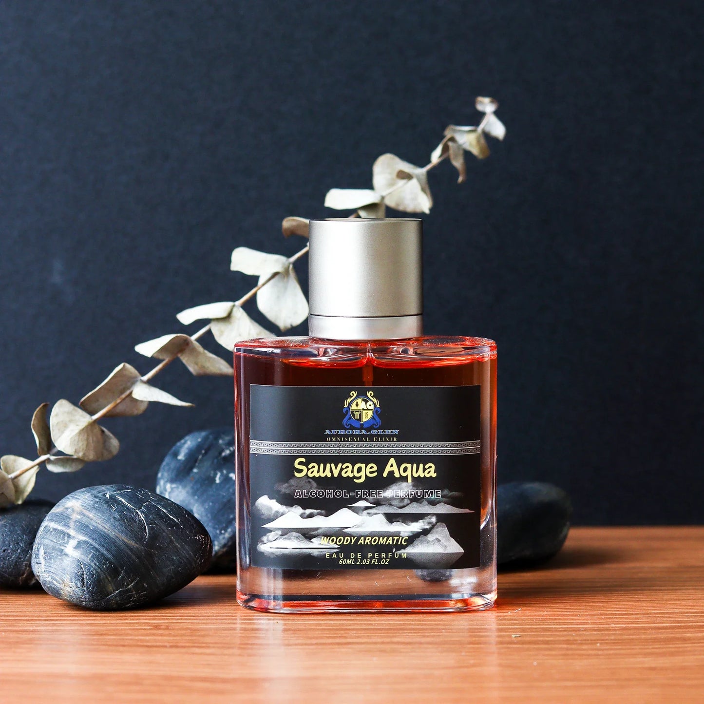 Wilderness for Men Perfume Oil – Alcohol-Free Long-Lasting Spicy Woody Scent with Black Pepper, Vetiver & Cedar