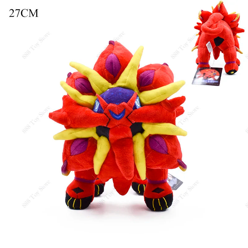 Pokémon Plush Toy Set Shiny Gyarados Charizard Mega Rayquaza Lucario Ho-Oh Zorua Butterfree Anime Stuffed Animals Kids Christmas Gift Plushies