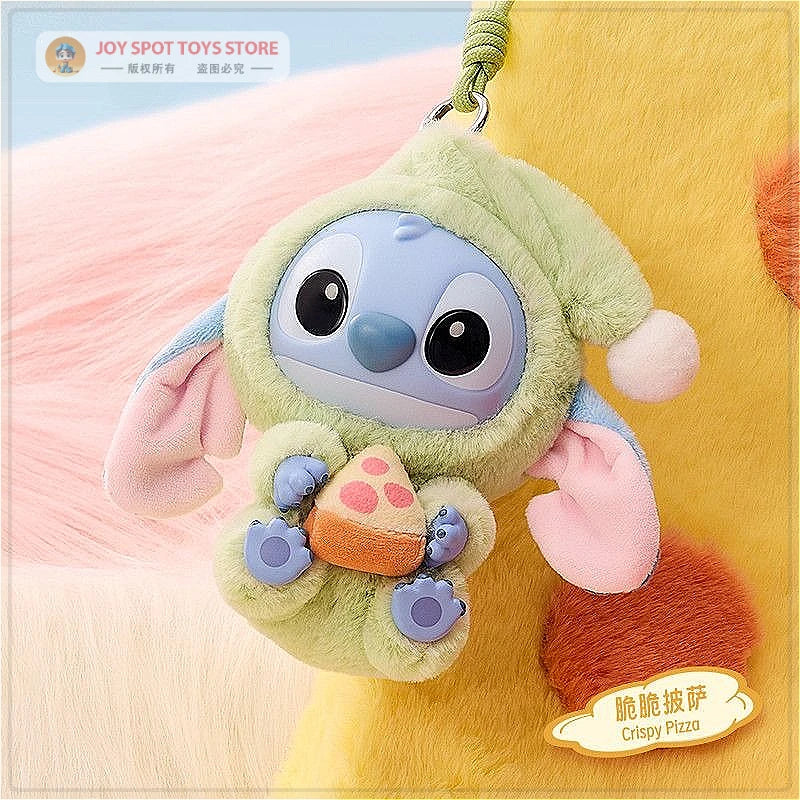 Miniso New Stitch "Eat Something Before Sleep" Series Vinyl Blind Box – Cute Plush Doll Bag Pendant Mystery Toy Surprise Gift