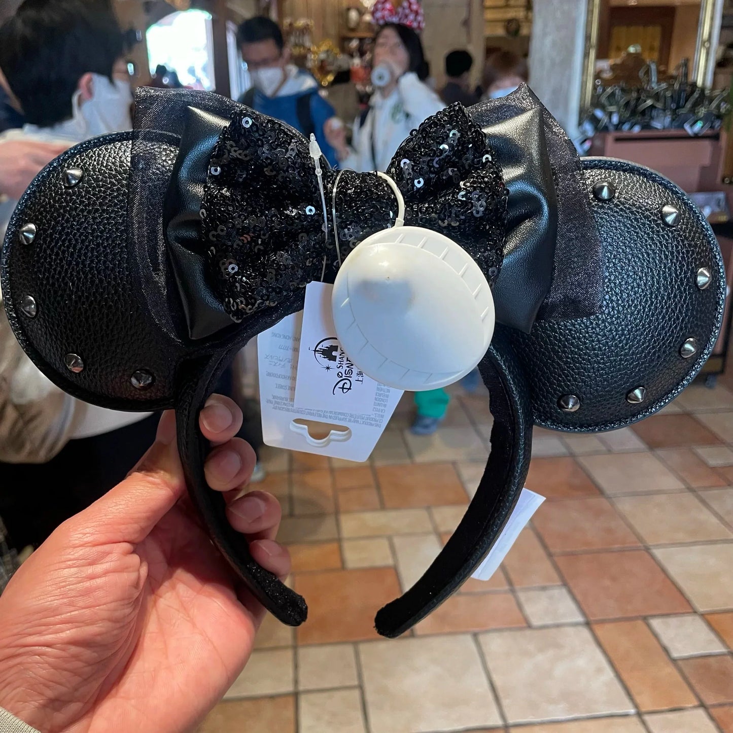 Disney Pirates of the Caribbean Minnie Headband – Shanghai Disneyland Pirate Series Hair Accessory