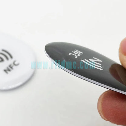 Instagram NFC Epoxy Key Tag – 13.56MHz RFID Proximity Keychain to Increase Followers