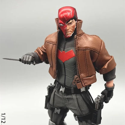 ToysRemake TRD001 1/12 Red Hood Action Figure — 6" Movable Detective Comics Anime Mini Head Sculpt Collectible Full Set