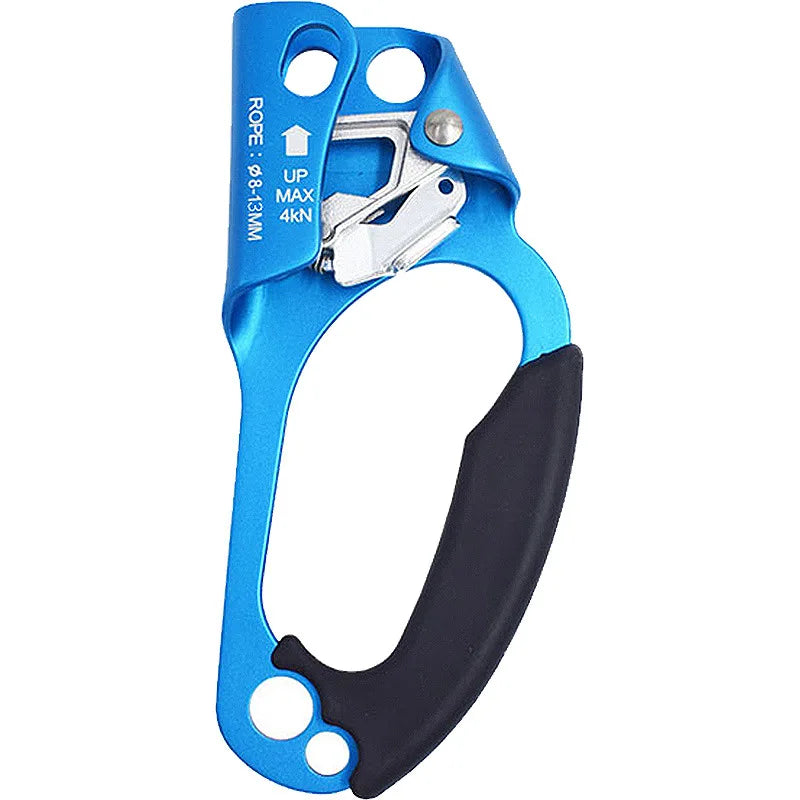 Outdoor Rock Climbing Hand Ascender – Left & Right Hand SRT Rope Ascend Device Mountaineering Tool