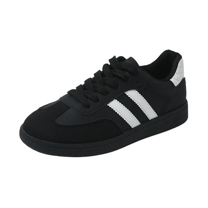 Women’s Casual Lace-Up Shoes | Lightweight Anti-Slip Flat Sneakers for Outdoor Walking