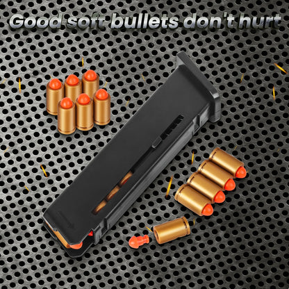 Safety Bullet Accessory Kit — Replaceable Durable Set for Toy Guns, Safe Play Set