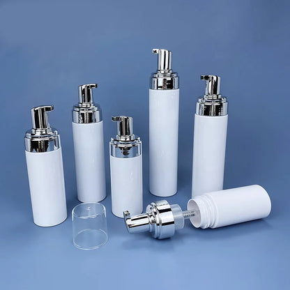Refillable Plastic Foamer Pump Bottle - Soap & Cleanser Dispenser, 100ml/120ml/150ml Empty Hand Sanitizer Bottle
