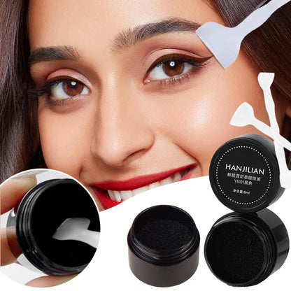 Waterproof Lower Eyelash Stamp Set - Easy-to-Use Quick Dry 2-in-1 Eye Liner with 0.01mm Tip & Ink for Lower Lashes