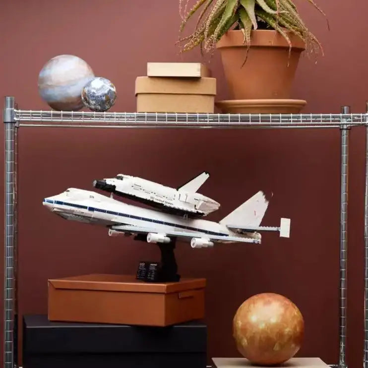 MOC 2417 Transport Aircraft Building Blocks – 10360-Piece Space Airplane Set for Kids