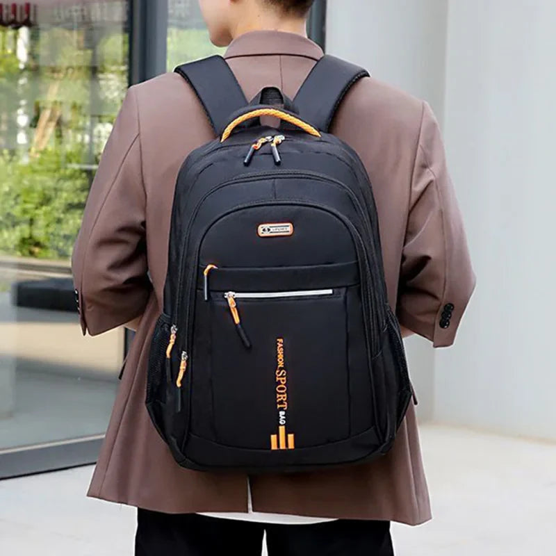 Ladies’ Korean-Style Backpack — Trendy Large Capacity Student Travel Bag for High School & Middle School
