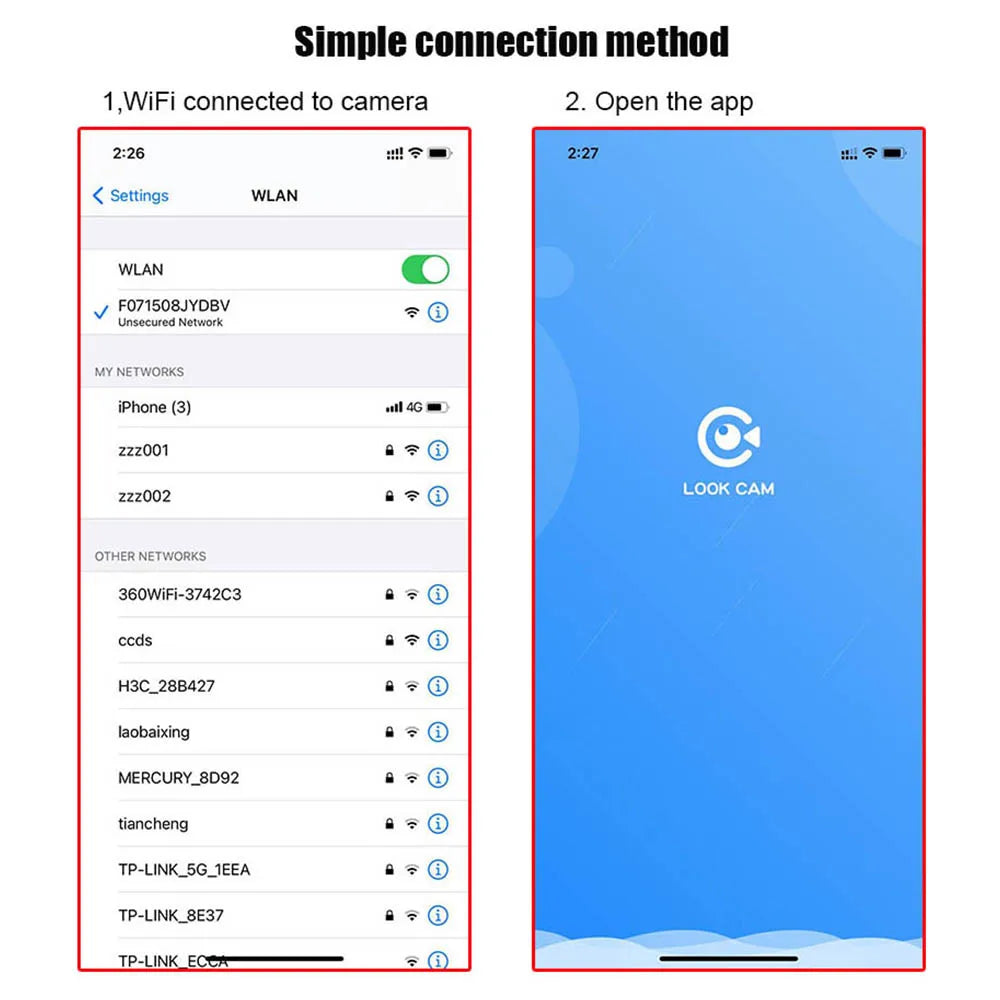 HD 1080P Mini WiFi Camera DIY Module — Nanny Cam with Wide-Angle, Motion Detection, Alarm, Recording, and Phone App Support