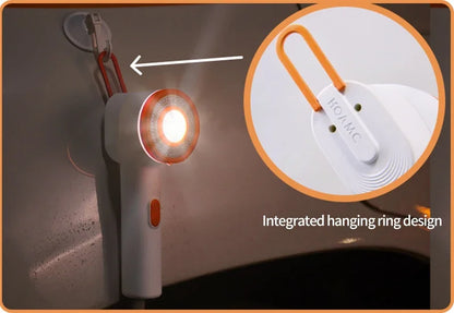 Portable Electric Outdoor Shower – 2500mAh USB Rechargeable Waterproof Showerhead for Camping & Car Wash